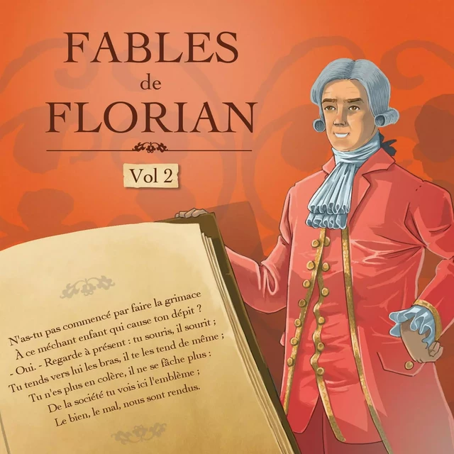 Les fables de Florian VOLUME 2 -  de Florian Jean-Pierre Claris - FRANCE PRODUC