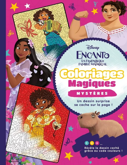 ENCANTO, LA FANTASTIQUE FAMILLE MADRIGAL - Coloriages Magiques - Disney -  Collectif - DISNEY HACHETTE