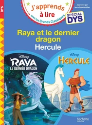 Disney - Raya / Hercule - Spécial DYS (dyslexie)