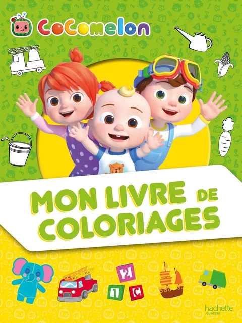 Cocomelon-mon livre de coloriages -  - HACHETTE JEUN.