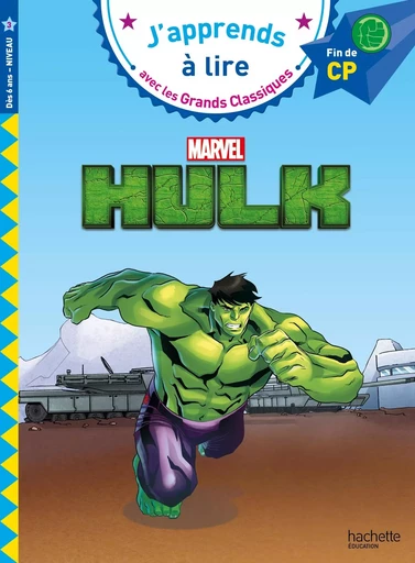 Disney - Marvel - Hulk, CP Niveau 3 -  - HACHETTE EDUC