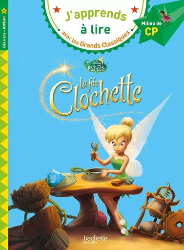 Disney - Clochette, CP Niveau 2 -  - HACHETTE EDUC