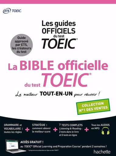 La Bible officielle du TOEIC® (conforme au nouveau test TOEIC) -  Collectif - HACHETTE EDUC