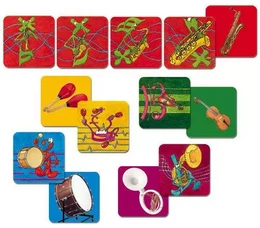 JEU PROMENONS NOTRE OREILLE CHEZ LES MUSICIENS 80 CARTES