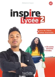 Inspire Lycée 2 - Pack Livre de l'élève + Cahier d'activités (A2)