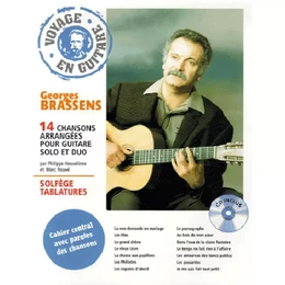 VOYAGE EN GUITARE GEORGES BRASSENS