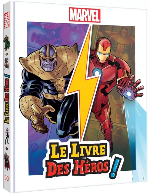 MARVEL - Le livre des héros ! - 5 histoires -  - DISNEY HACHETTE