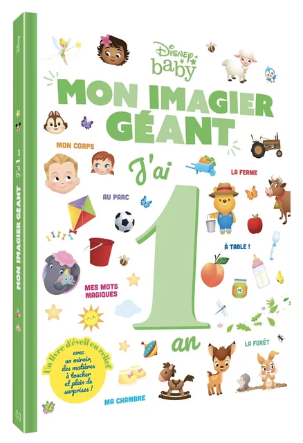 DISNEY BABY - Mon imagier géant - J'ai 1 an -  - DISNEY HACHETTE