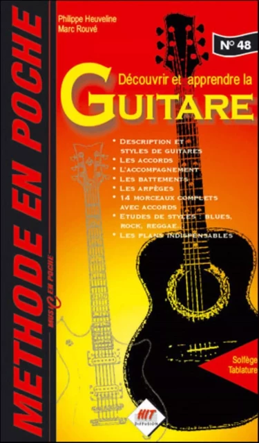 METHODE DE GUITARE N 48 -  - HIT DIFFUSION