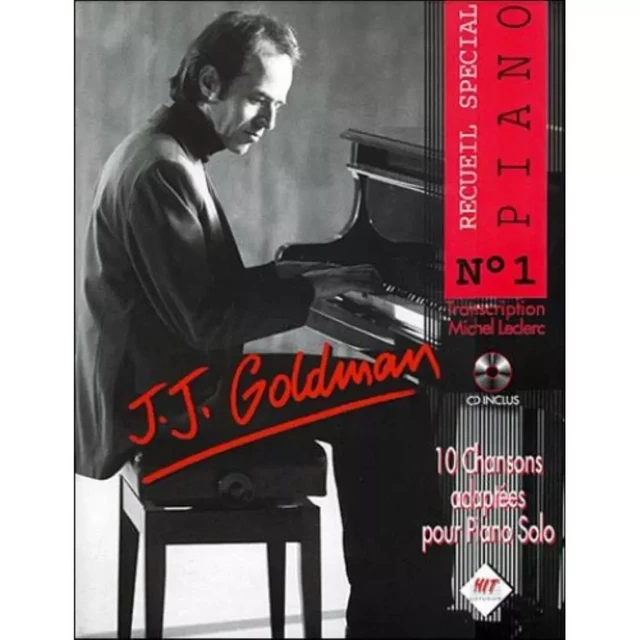 JJ'GOLDMAN PIANO N.1+CD -  HIT - HIT DIFFUSION