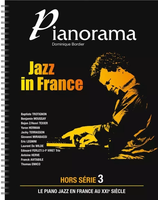 PIANORAMA JAZZ IN FRANCE -  BORDIER DOMINIQUE - HIT DIFFUSION