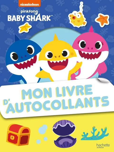 Baby Shark - Mon livre d'autocollants -  - HACHETTE JEUN.