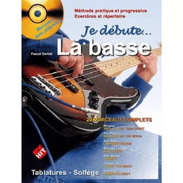 JE DEBUTE LA BASSE PLUS CD