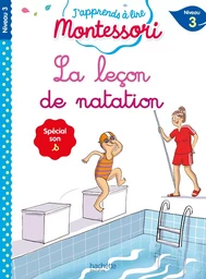 La leçon de natation, niveau 3 - J'apprends à lire Montessori