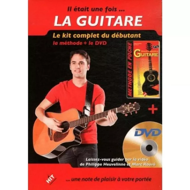 KIT GUITARE DEBUTANT AVEC DVD -  - HIT DIFFUSION