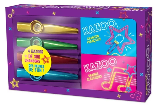 Coffret Blindtest Kazoo - Virgile Iscan - HACHETTE HEROES