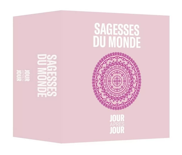 Calendrier Jour après jour - Sagesses du monde -  Collectif - HACHETTE PRAT