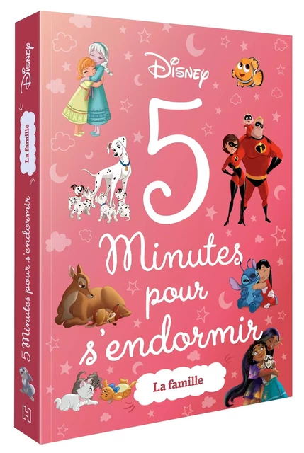 DISNEY - 5 Minutes pour s'endormir - La famille -  - DISNEY HACHETTE