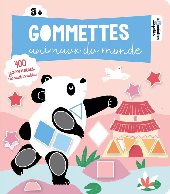 Gommettes - Animaux du monde -  - DEUX COQS D OR