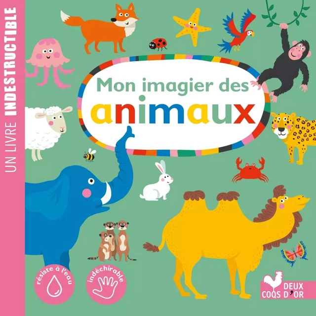 Mon imagier des animaux -  - DEUX COQS D OR