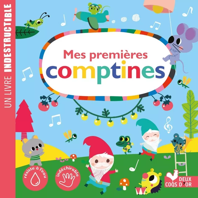 Mes premières comptines -  - DEUX COQS D OR