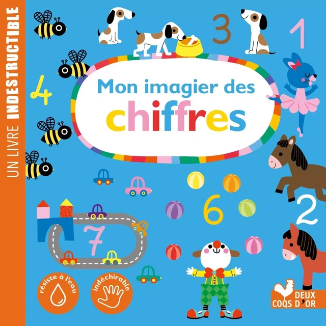 Mon imagier des chiffres -  - DEUX COQS D OR