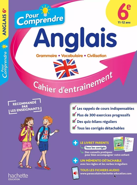 Pour Comprendre Anglais 6E - Céline Laurent, Krystel Gerber - HACHETTE EDUC