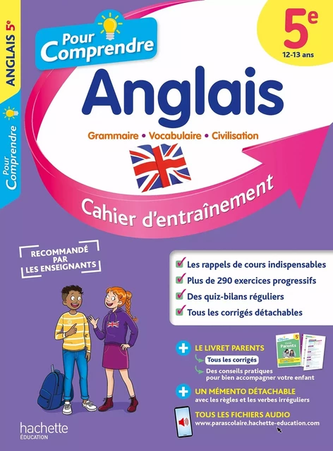 Pour Comprendre Anglais 5E - Krystel Gerber - HACHETTE EDUC