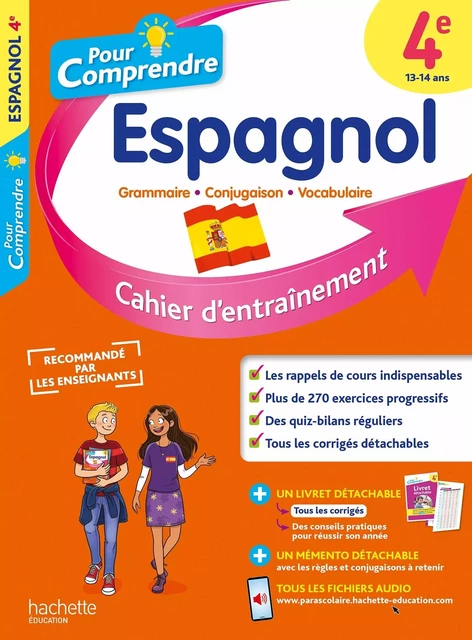 Pour Comprendre Espagnol 4E - Marie Ange Richiero, Carmen Acosta Luna - HACHETTE EDUC