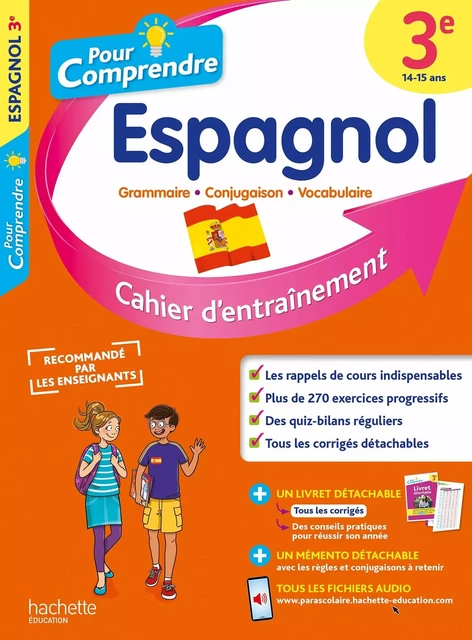 Pour Comprendre Espagnol 3E - Marie Ange Richiero, Carmen Acosta Luna - HACHETTE EDUC