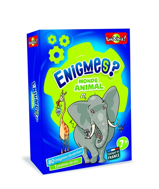 ENIGMES - MONDE ANIMAL -  BIOVIVA EDITIONS - BIOVIVA