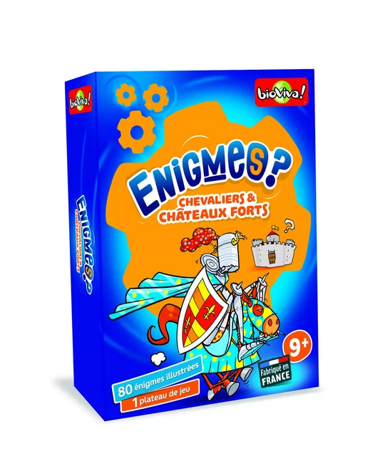 ENIGMES - CHEVALIERS ET CHATEAUX FORTS -  BIOVIVA EDITIONS - BIOVIVA