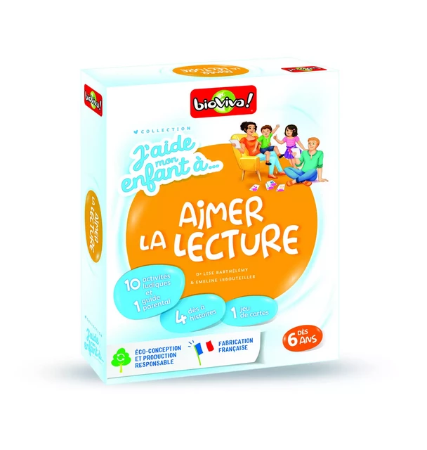 J'AIDE MON ENFANT A ... AIMER LA LECTURE -  BIOVIVA EDITIONS - BIOVIVA