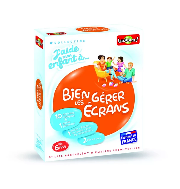 J'AIDE MON ENFANT A ... BIEN GERER LES ECRANS -  BIOVIVA EDITIONS - BIOVIVA