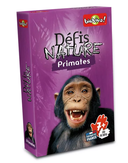 DEFIS NATURE - PRIMATES -  BIOVIVA EDITIONS - BIOVIVA