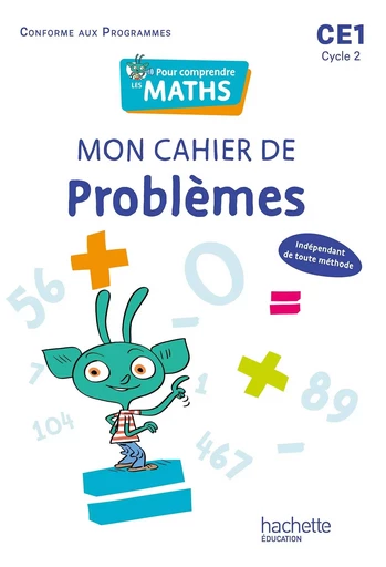 Pour comprendre les maths CE1 - Cahier de problèmes - Ed. 2023 - Paul Bramand, Natacha Bramand, Stève Delsalle, Eric Lafont, Claude Maurin, Daniel Peynichou, Antoine Vargas - HACHETTE EDUC