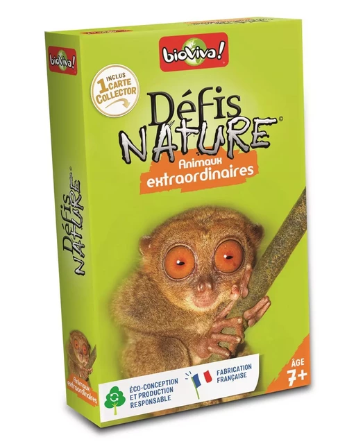 DEFIS NATURE - ANIMAUX EXTRAORDINAIRES -  BIOVIVA EDITIONS - BIOVIVA