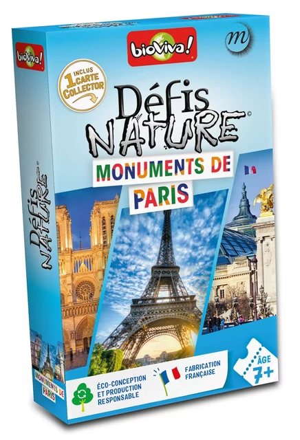 DEFIS NATURE - MONUMENTS DE PARIS -  BIOVIVA - BIOVIVA