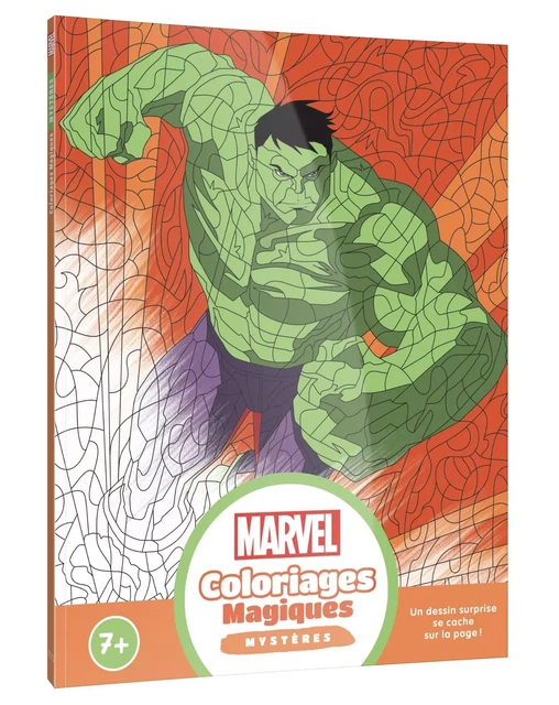 MARVEL - Coloriages Magiques - Mystères (7+) -  - DISNEY HACHETTE