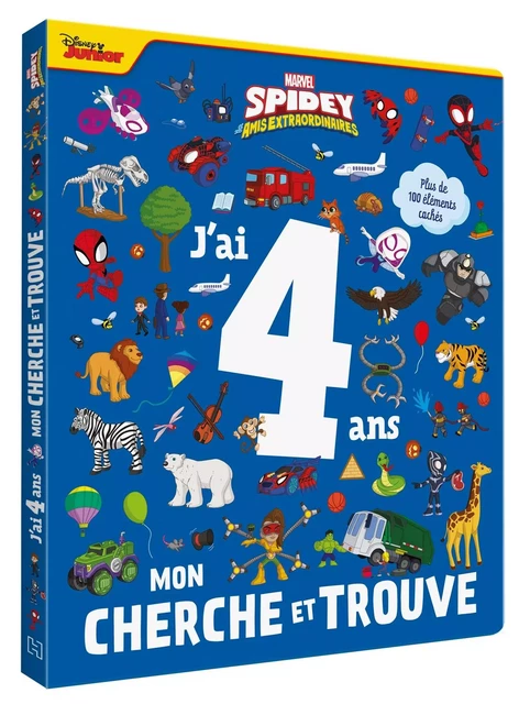 SPIDEY ET SES AMIS EXTRAORDINAIRES - Mon Cherche et Trouve - J'ai 4 ans - MARVEL -  - DISNEY HACHETTE