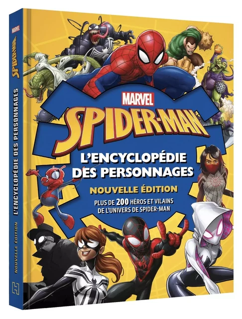 SPIDER-MAN - L'Encyclopédie des personnages - Nouvelle édition - MARVEL -  - DISNEY HACHETTE