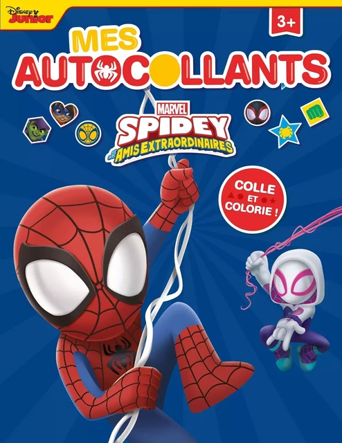 SPIDEY ET SES AMIS EXTRAODINAIRES - Mes Autocollants - MARVEL -  - DISNEY HACHETTE