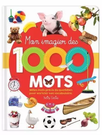 Mon imagier des 1000 mots - Claire Chabot - PETITS GENIES