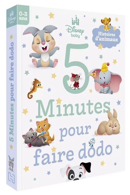 DISNEY BABY - 5 minutes pour faire dodo (0-3 ans) - Histoires d'animaux -  - DISNEY HACHETTE