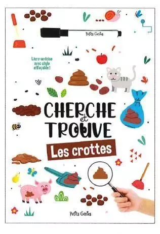 Cherche et trouve les crottes -  - PETITS GENIES