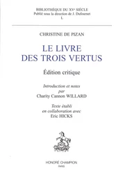 Le livre des trois vertus