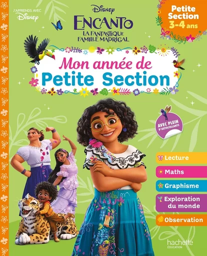 Disney - Encanto - Mon année de Petite Section (3-4 ans) -  Hachette Education - HACHETTE EDUC