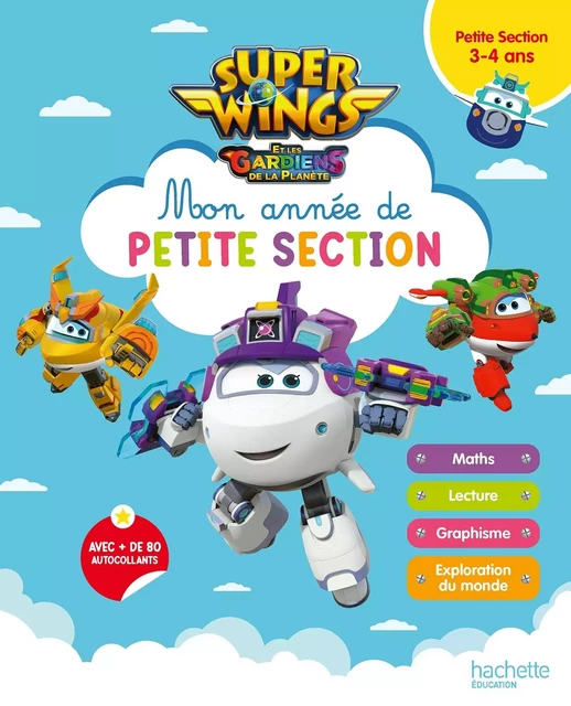 Super Wings - Mon année de Petite Section (3-4 ans) -  - HACHETTE EDUC