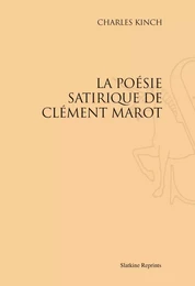 LA POESIE SATIRIQUE DE CLEMENT MAROT (1940)