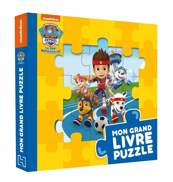 Pat' Patrouille - Mon grand livre puzzle NED -  - HACHETTE JEUN.